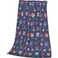 thumbnail image 3 of Dog Paw Throw Blanket Fleece Flannel Blankets Couch Sofa Bed Blanket for Kids Teen Adults, 3 of 6