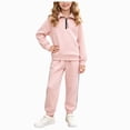 thumbnail image 3 of HFHAPW Toddler Infant Girl Long Sleeve Top Pants 2 Piece Outfits Kids Girl Fall Winter Clothes Set,11-12 Y, 3 of 9