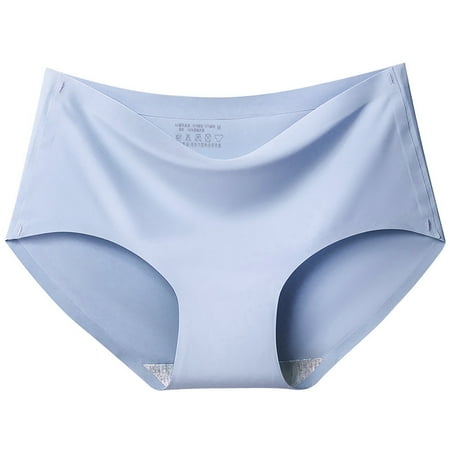 Pavied Cotton Underwear Seamless Underwear Custom Letter Logo Low Waist Striped Tangas No Show Bikini Custom Thongs Women Underwear Panties Plus Size Underwear Bikini Underwear Purple 2XL