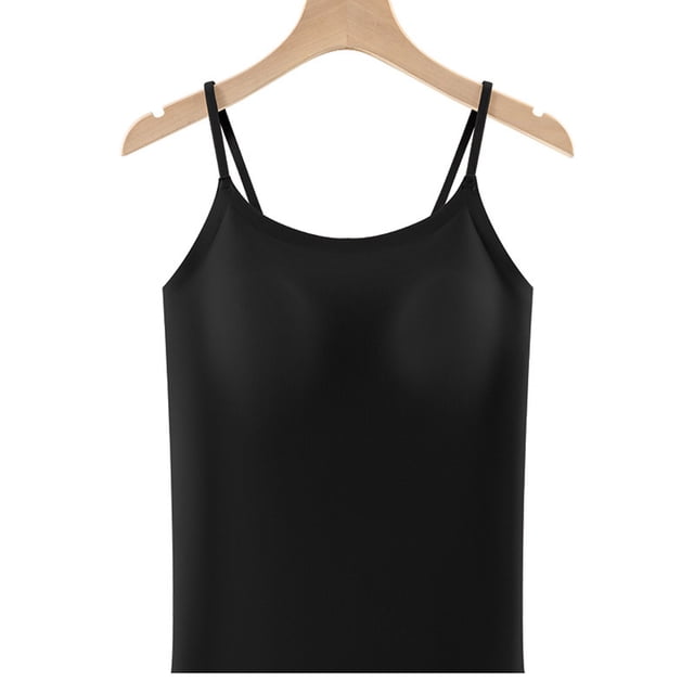 Ropa interior térmica para mujer, de moda, lisa, con cuello redondo, cojín en el pecho, camiseta térmica cálida de poliéster para mujer, cintura baja.