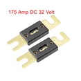 thumbnail image 5 of Fusible ANL de 175 Amp para DC 32 Volt para amplificador de audio de automóvil, reemplazo de inversor, metal negro, 5 piezas, 5 of 5
