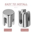 thumbnail image 3 of unbranded Conector Metálico Para Cuerda Con Instalación Rápida Para De Jardín Plata, 3 of 7