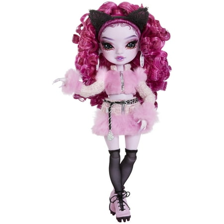 Rainbow Vision COSTUME BALL Shadow High – Lola Wilde (Pink) Fashion Doll. 11 inch Were-cat Themed Costume and Accessories. Toys for Kids, Great Gift for Kids 6-12 Years Old & Collectors
