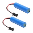 thumbnail image 2 of RC Boat 3.7V Lithium Battery, Stimulated Boat Toy Lithium Battery Original Fine Compact 2PCS Lightweight  for RC Boat Toy, 2 of 7