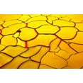 thumbnail image 2 of De Juan, E. 14x11 White Modern Wood Framed Museum Art Print Titled - Yellow Ground, Red Heart, 2 of 4