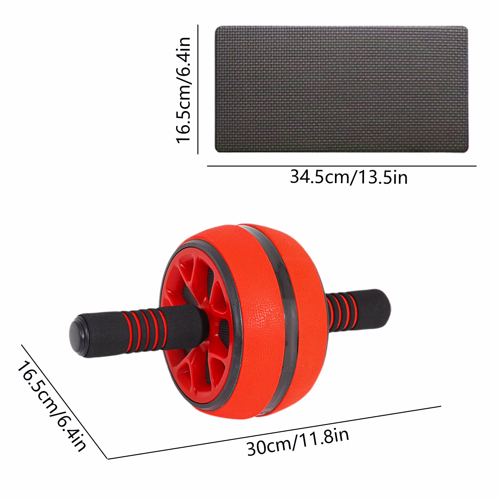 thumbnail image 3 of Ab Roller Wheel, Ab Exercise Wheels Kit, Knee Mat, Jump Rope, Push-Up Bar - Home Gym Equipment for Men Women Core Strength & Abdominal Exercise, 3 of 6