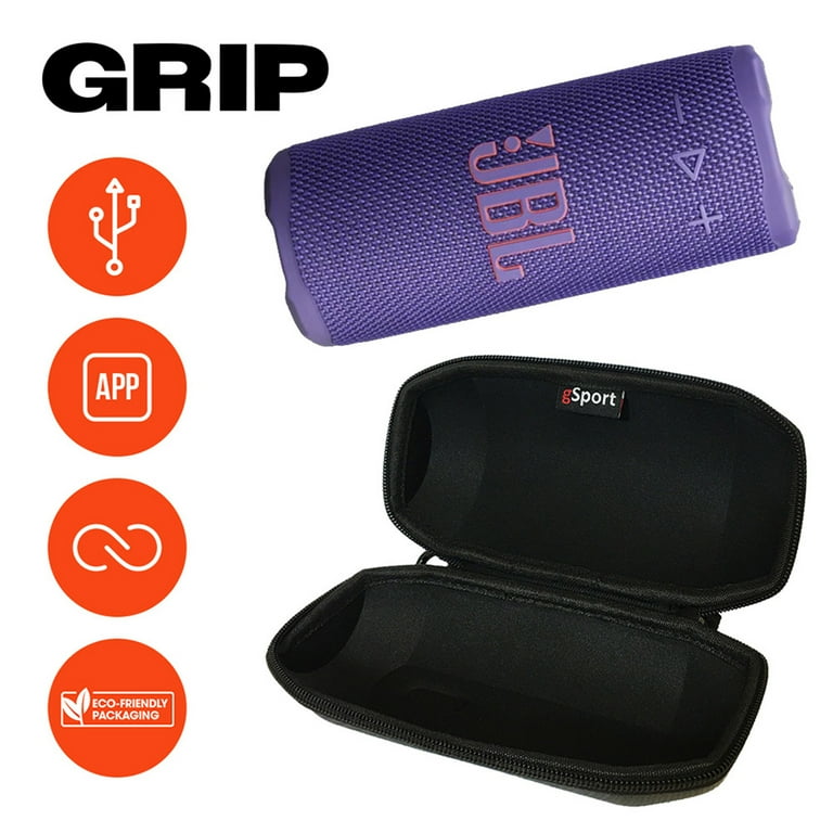 JBL Grip Compact Portable Bluetooth Speaker Bundle with gSport