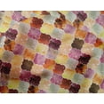 thumbnail image 4 of oneOone Silk Tabby Fabric Textured Moroccan Geometric Print Sewing Fabric BTY 42 Inch Wide, 4 of 4