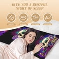 thumbnail image 4 of Disketp Mushrooms and Skull Print Body Pillow Cover - Super Soft 20x54 Body Pillow Case,Long Side Hidden Zipper, 4 of 8