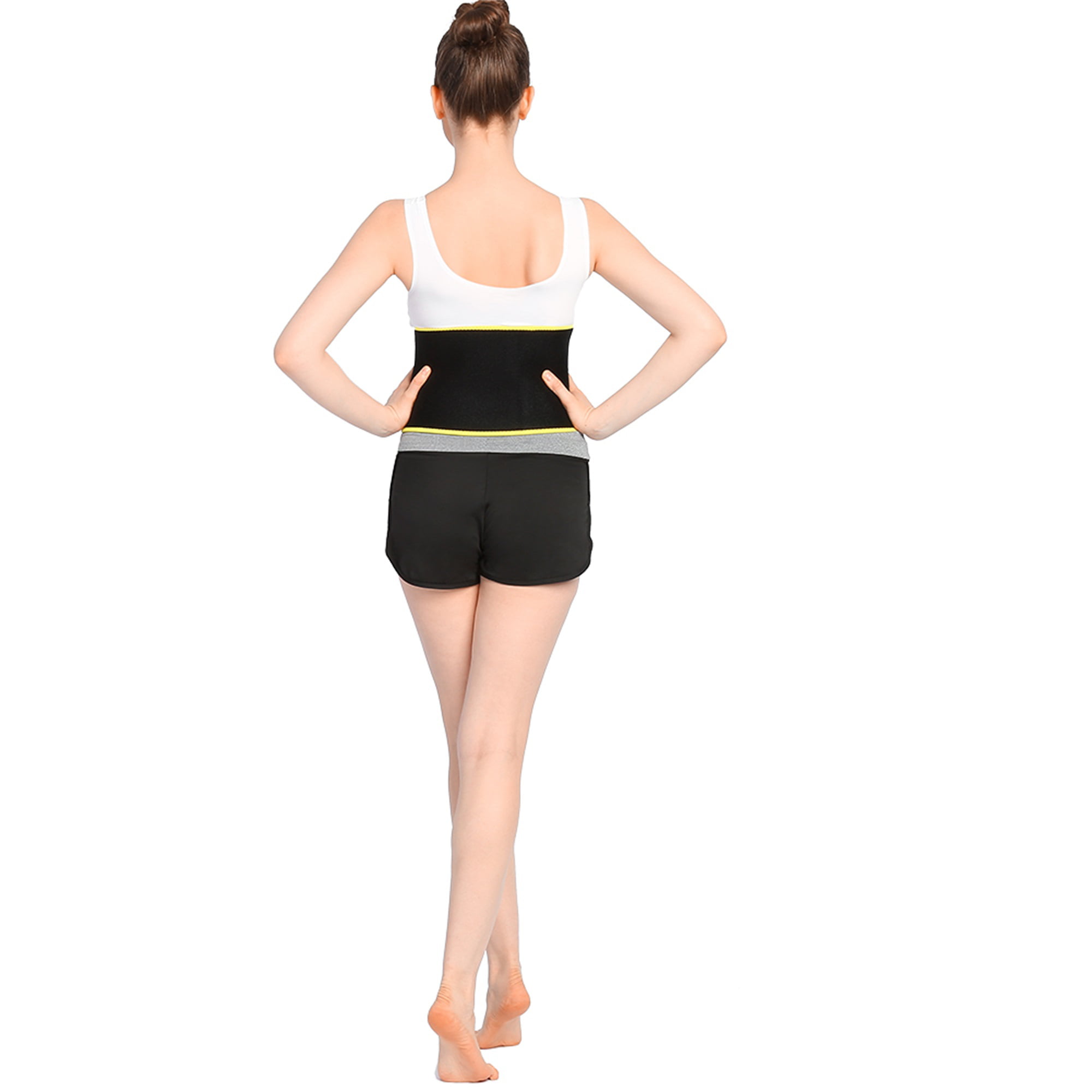 Yoga Slim Fit WAIST TRIMMER TRAINER BELT Weight Loss Burn Fat Body Shaper Girdle 