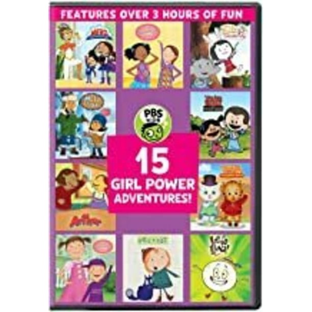 pbs kids 15 girl power adventures dvd walmart com