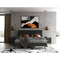 thumbnail image 5 of Modrest Diana 2-Drawer Engineered Wood Nightstand in Gray Ash, 5 of 5
