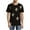 black, variant on Elevenparis Mens Molitov Graphic T-Shirt, Black, Large