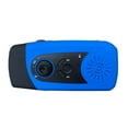 thumbnail image 1 of Radio de manivela de emergencia con linterna LED para emergencia, cargador de teléfono de radio meteorológica portátil AM/FM, energía para acampar, emergencia, azul1.23cp, 1 of 5