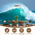 thumbnail image 3 of Wall Mural Peel and Stick Ocean wave Self-Adhesive Wallpaper Removable Wall Decal Wall Sticker Home Decor for Living Room Bedroom 69"x96", 3 of 8