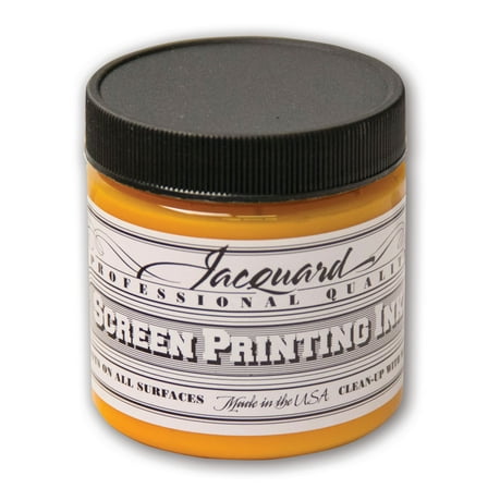 Jacquard Professional Screen Printing Ink, 4 oz., Golden Yellow