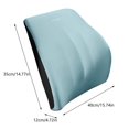 thumbnail image 3 of Almohada para Coche Xihbxyly Dia Del Primer Ministro Soporte Lumbar Cuello Hombro Algodón con Memoria, 3 of 7