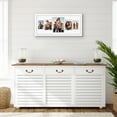 thumbnail image 4 of Americanflat 12x28 Picture Frame with Polished Plexiglass Collage Multi Frames Fit One Two Photos - White, 4 of 8