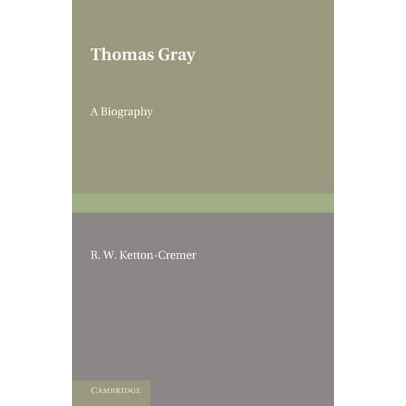 Thomas Gray, (Paperback)