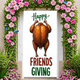 thumbnail image 5 of Autumn Leaves Happy Friendsgiving Turkey Banner for Thanksgiving Celebration Fall Party Indoor Decor, 5 of 5