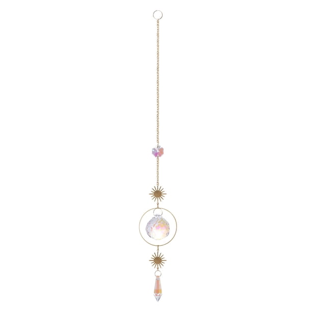 Cristal Vento Campanillas Colgante Cristal Vento Campanilla Prisma - Colgante Decoración de Cristal Decoración Del Hogar Decoraciones de Cristal para el Hogar