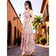 thumbnail image 3 of Vestido Maxi Casual Unitalla Mujer Largo Cómodo de Tirantes, 3 of 5