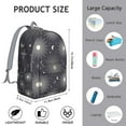 thumbnail image 2 of Astrology Cosmic Spiritual Design Travel Backpack – Lightweight Canvas Bookbag with Large Capacity and Anti-theft Multifunctional Features for Outdoor Activities, Gym, and Travel, 2 of 5