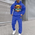 thumbnail image 2 of CONROSES Mens Sweatsuits 2 Peice Set Casual Sweat Suit for Men Graphic Y2K Long Sleeve Hoodies Joggers Fashion Streetwear Jogging Track Suits, 2 of 4