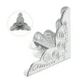 thumbnail image 4 of 25x25x25mm Metal Box Corner Protectors Iron Silver Tone 8 Pack, 4 of 5