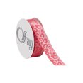 thumbnail image 3 of Offray 3/8" Cheetah Ribbon Microspool-Pink, 3 of 3