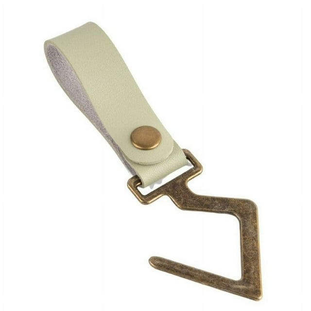 Lanyard Porte-Clés Accrocher Porte-Clés Haute Résistance Libération Rapide Anti-Perte Incassable Faux Cuir Camping Lanyard S-Forme Porte-Clés Approvisionnement en Plein Air