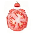 thumbnail image 2 of HOWPAY Adult Halloween Costumes Tomato Slice Cosplay Jumpsuit Vegetable Fruit Role Play Outfit Stage Performance Suit For Carnival Party Event Halloween Costume One Size, 2 of 3