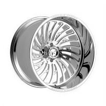 24x10 Fittipaldi FTF507P Polished FORGED LEFT DIRECTIONAL Wheel 4x137 (-25mm)