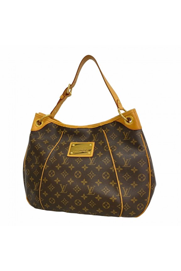 Pre-Owned Louis Vuitton Monogram Galliera PM Shoulder Bag M56382 Brown Women's