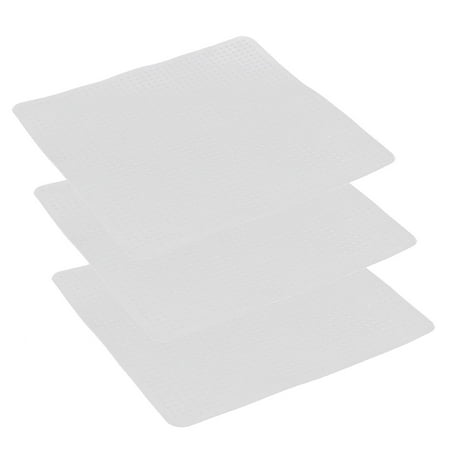 Cooling Storage - Silicone Rectangle Shaped Cooking Food Storage Bowl Cover Wrap Suction Lid 3pcs