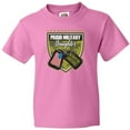 thumbnail image 3 of Inktastic Proud Military Daughter Soldier Hero Youth T-Shirt, 3 of 5