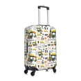 thumbnail image 3 of Fotbe Transportation Cartoon Luggage Cover Protector,Suitcase Protector,Scratch and Dirt Resistant,Fits 18-32 Inch Luggage-Medium, 3 of 9