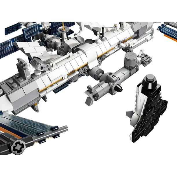 LEGO Ideas 21321 International Space Station 864 Piece Adult Block Building Set Walmart