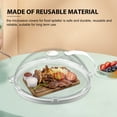 thumbnail image 3 of Couvercle Réutilisable pour Aliments Couvercle Anti-Éclaboussures pour Cuisinière Micro-Ondes avec Évent, 3 of 9