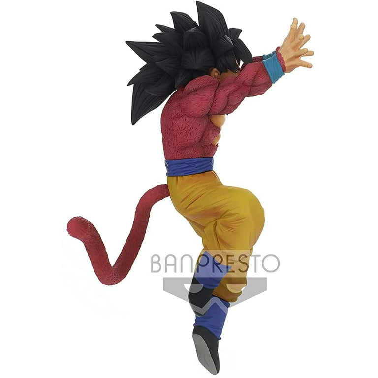 Anime Dragon Ball Z Super Saiyan 4 Goku Single Hand Blast Figure Statue Toy  Gift