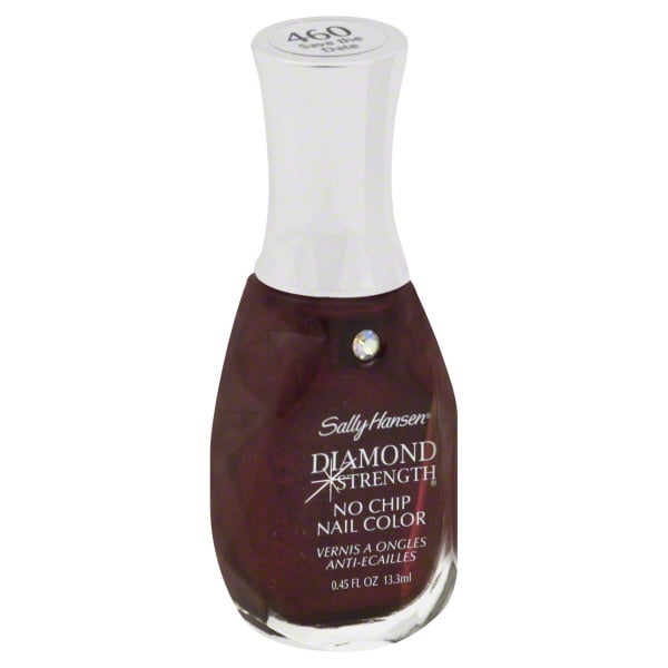 Sally Hansen Diamond Strength No Chip Nail Polish, Save the Date, 0.45
