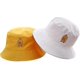 thumbnail image 4 of Unisex Duck Embroidered Bucket Hat Fashion Reversible Fisherman Cap, 4 of 5