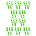 thumbnail image 2 of Greeniant Paquete de 5 accesorios para bicicletas, equipo para bicicletas, colectores de cables de plástico, contenedores de tuberías, suministros Verde 10piezas Greeniant CBP214738, 2 of 4