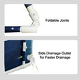 thumbnail image 5 of 47"Foldable Soaking Tub for Adults,Portable Bathtub for Shower Stall Large Collapsible SPA,Hot&Ice Bath Tub with Drain, 5 of 8