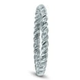 thumbnail image 2 of SZUL Women's 1.7MM Rope Twist Wedding Band in 14K White Gold, 2 of 4
