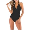 thumbnail image 3 of Ladies Conservative Swimsuit Color Printed Swimwear Bikini With Skirt Green Swimsuit High Waist Thong Bikini Winter Shorts Latex Bikini Cow Bikini Kids Boxing Shorts Flat Shaping Bikini Red And Yellow, 3 of 3