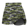 thumbnail image 7 of Women's Tennis Skirt Camouflage Pleated Skirts Golf Skorts for Woman High Waisted Lightweight Athletic with Shorts Pockets, 7 of 7