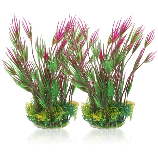 NUOLUX 2Ud Decorativas Para Pecera Con Para Hogar Y Oficina