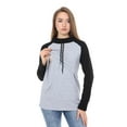 thumbnail image 2 of LVMA4520 - Nursing Maternity Hoodie / Sweatshirt Fall Winter Pregnant Breastfeed Casual Full Sleeve Daily Homewear, 2 of 41