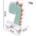 thumbnail image 3 of Desktop Mobile Phone Bracket Cute Cartoon Mobile Phone Seat Live Watching Tv Mobile Phone Tablet Bracket Creative Storage Rack (Green), 3 of 5